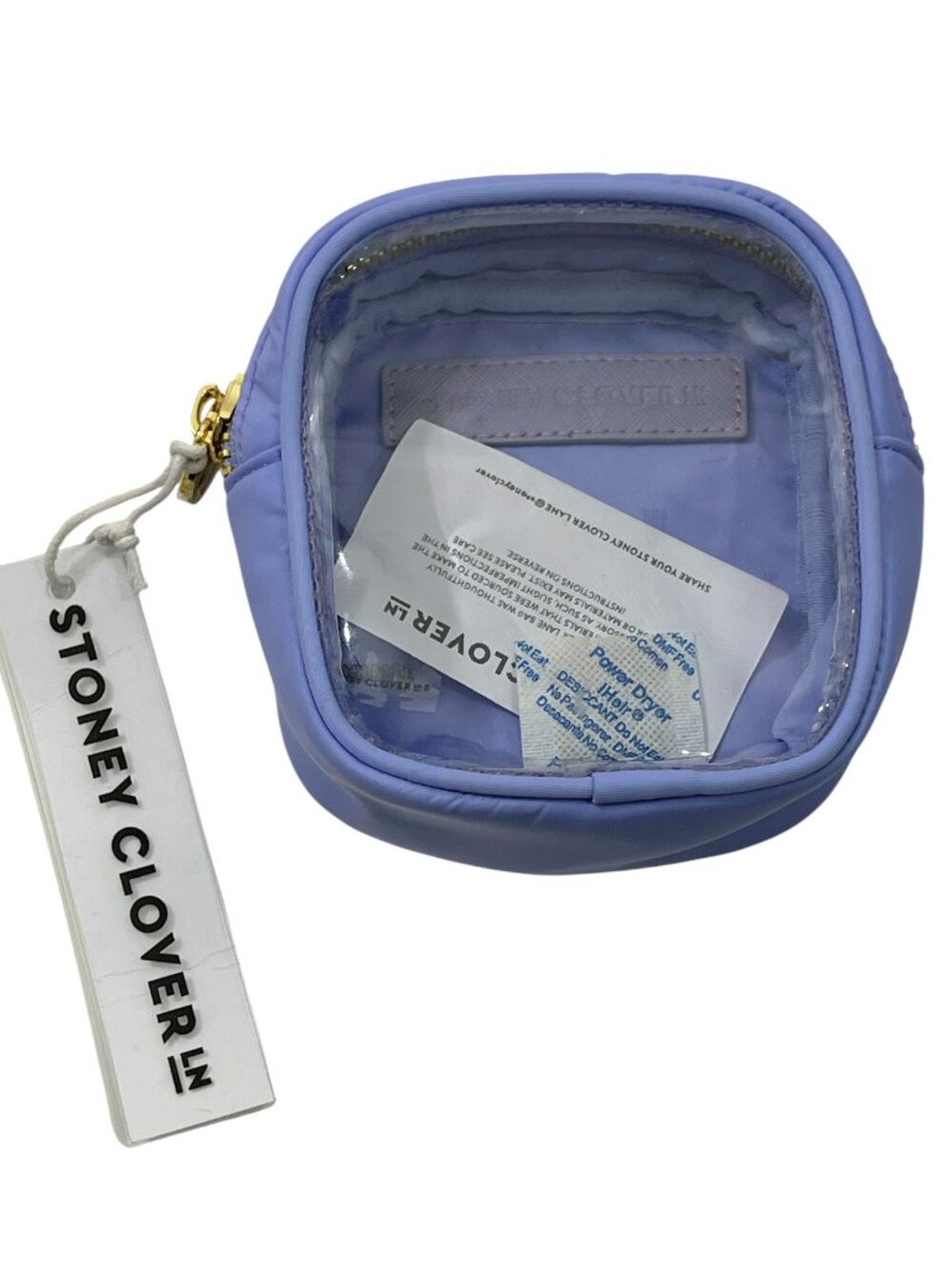 Stoney Clover Lane Clear Mini Pouch in Paradise New $68